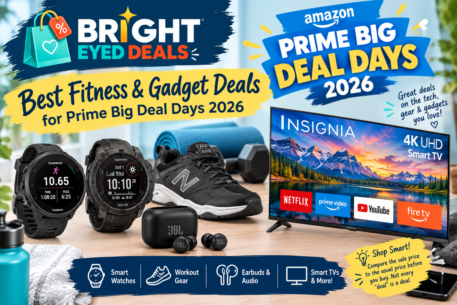 Best Fitness & Gadget Deals for Prime Big Deal Days 2026