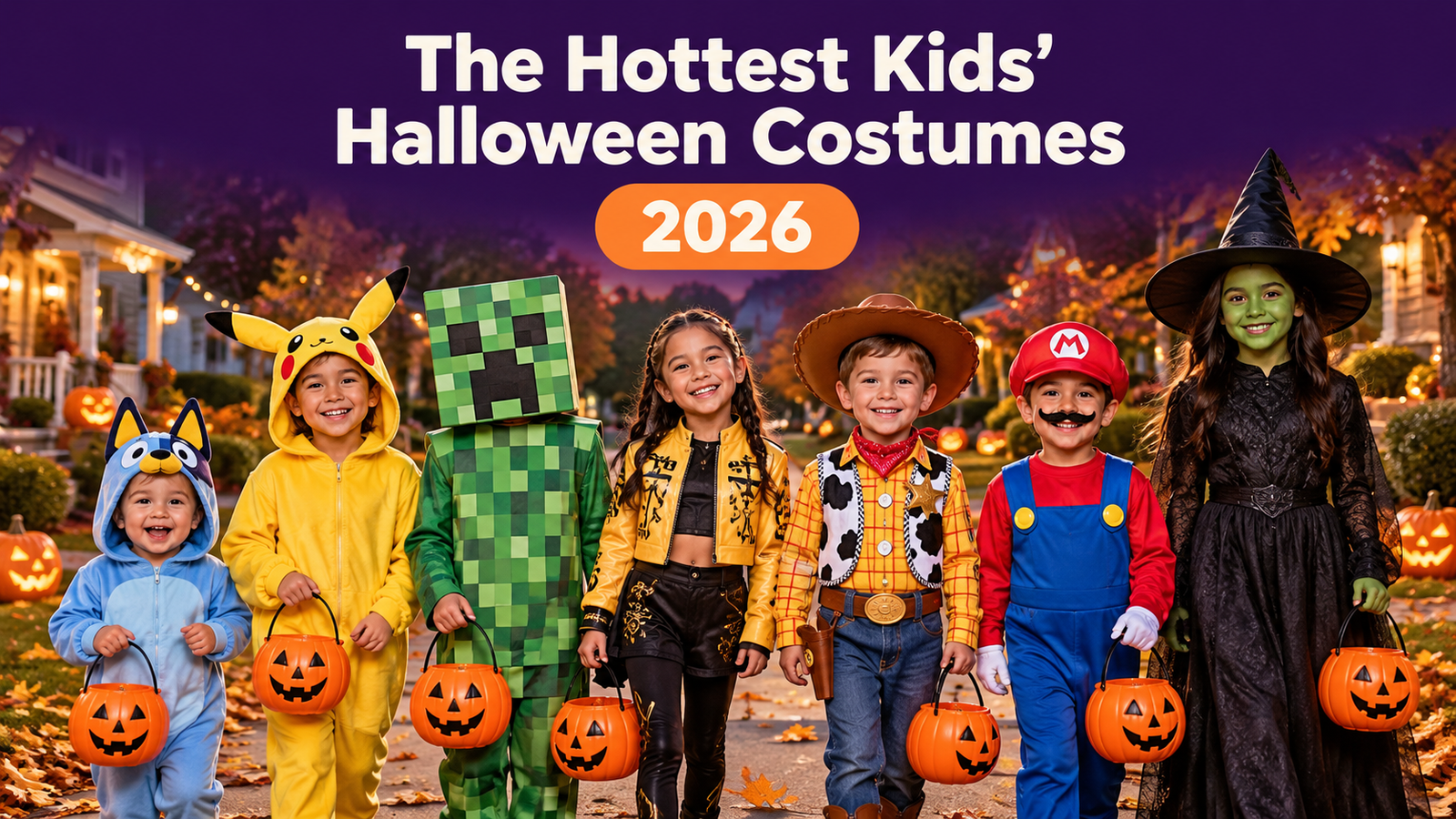 The Hottest Kids’ Halloween Costumes for 2026