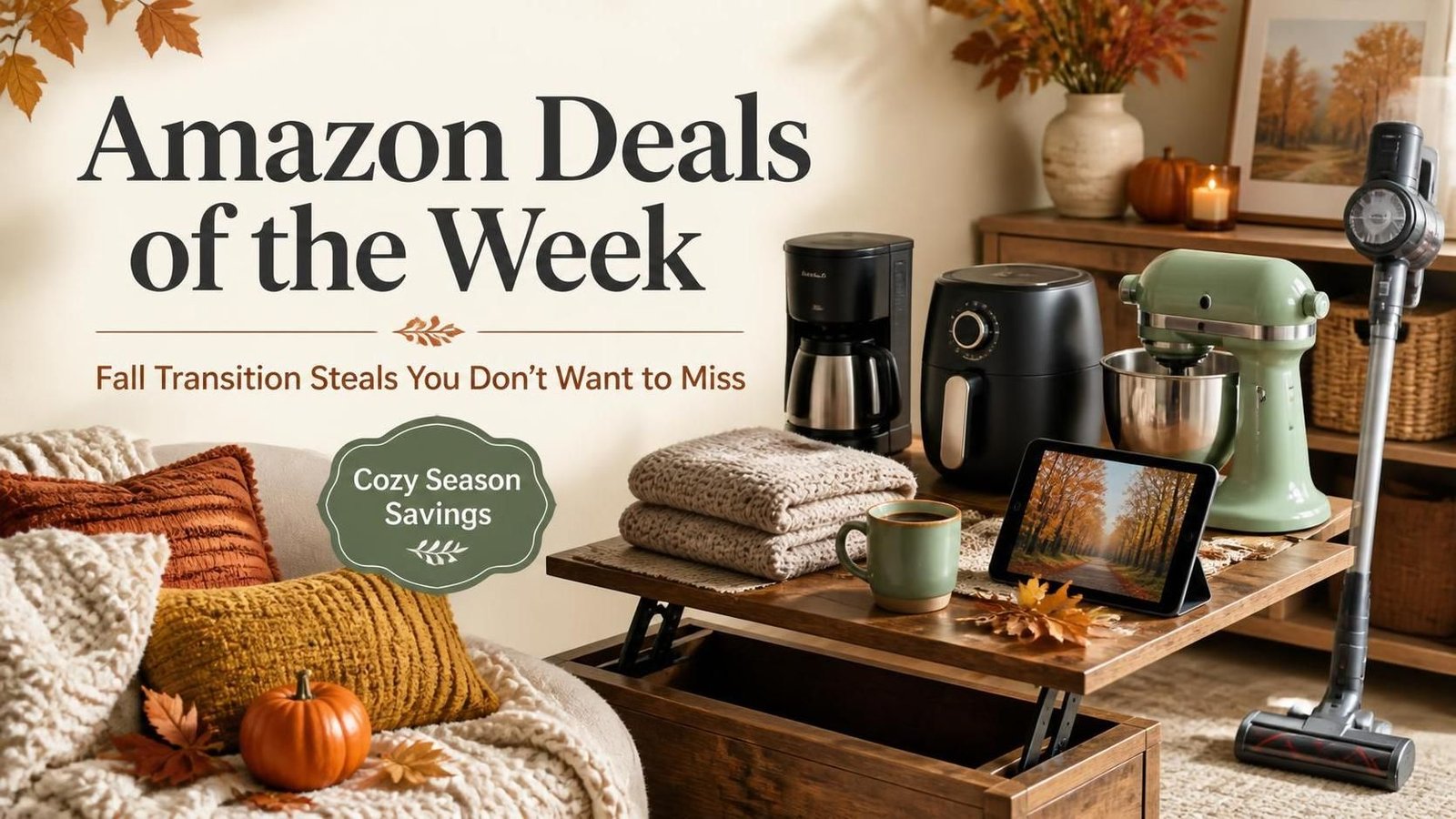 Amazon Deals of the Week: Fall Transition Steals You Don’t Want to Miss