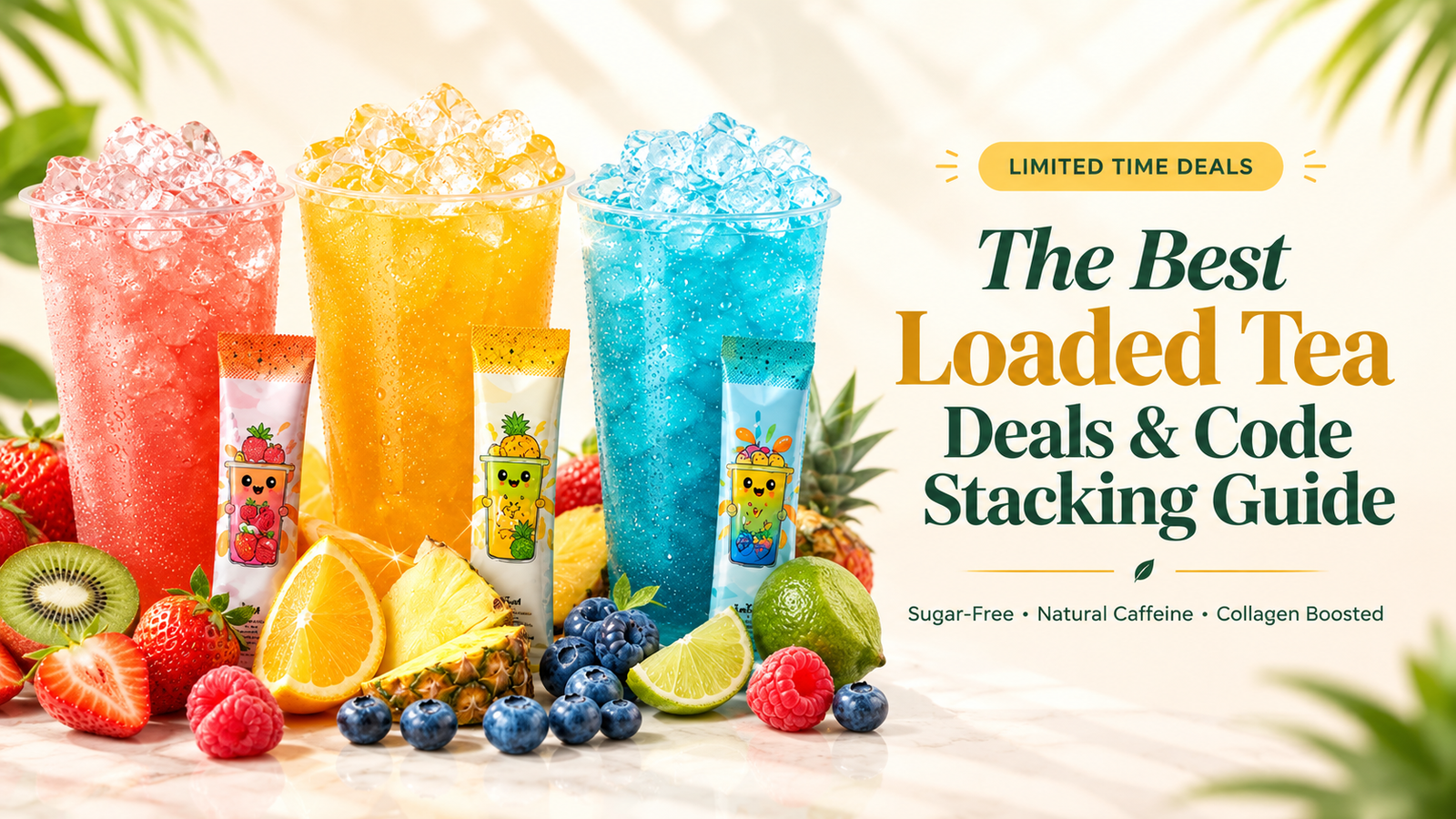 Sip Smarter, Stack Codes and Get Healthier-Loaded Tea