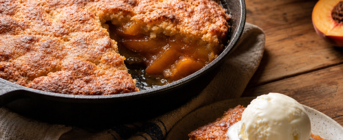 Easy Summer Peach Cobbler & Helpful Kitchen Tools You’ll Love